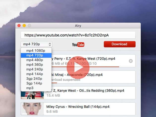 what is airy downloader