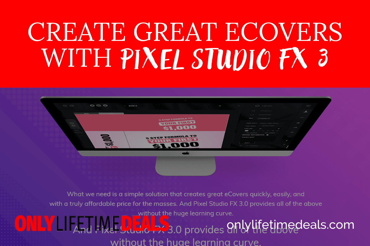Only Lifetime Deals - CREATE GREAT ECOVERS WITH PIXEL STUDIO FX 3