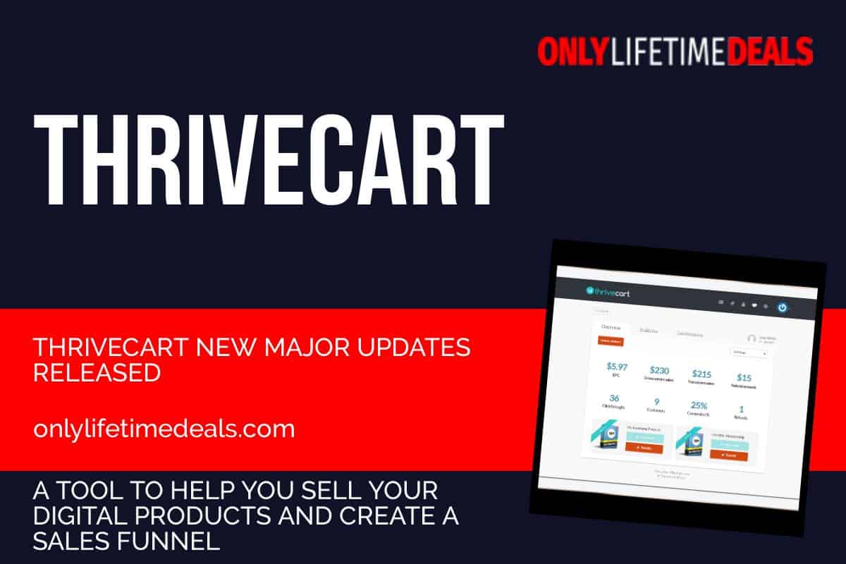 Only Lifetime Deals - Thrivecart New Major Updates Released